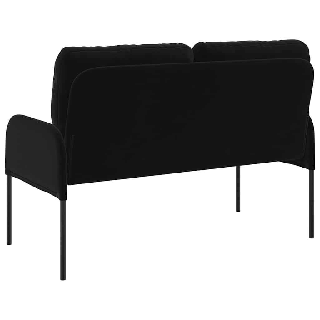 Canapés avec coussin 110cm Noir Contreplaqué - XIOS