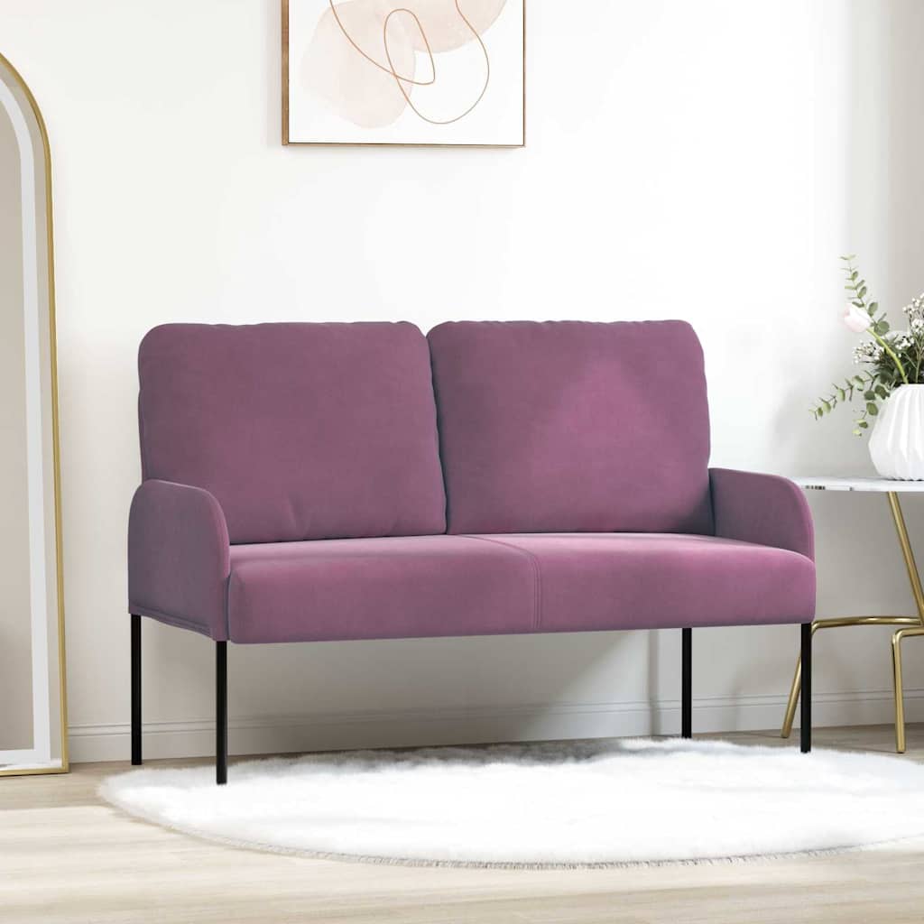Canapés avec coussin 110cm Pourpre Contreplaqué - XIOS
