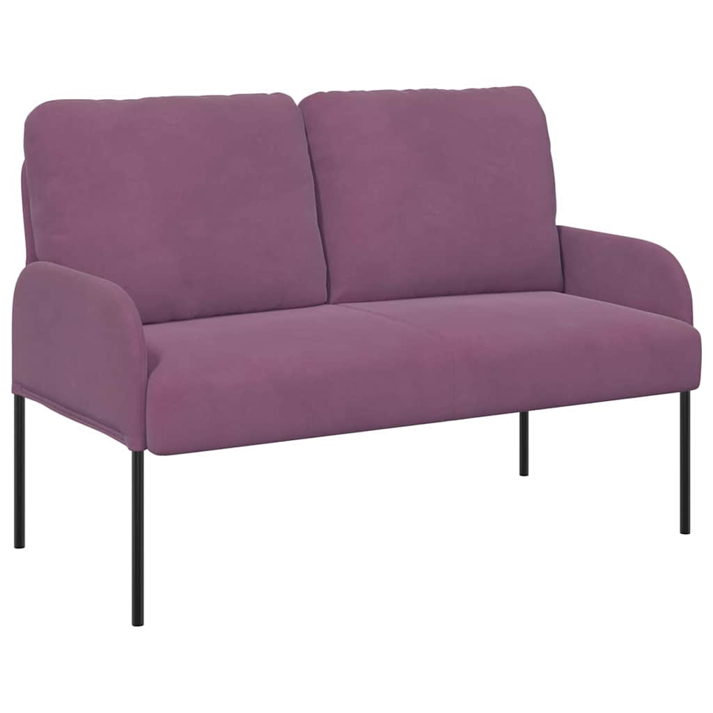 Canapés avec coussin 110cm Pourpre Contreplaqué - XIOS