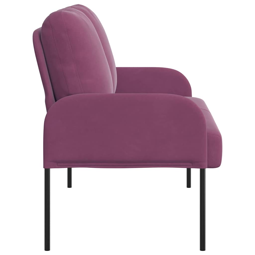 Canapés avec coussin 110cm Pourpre Contreplaqué - XIOS