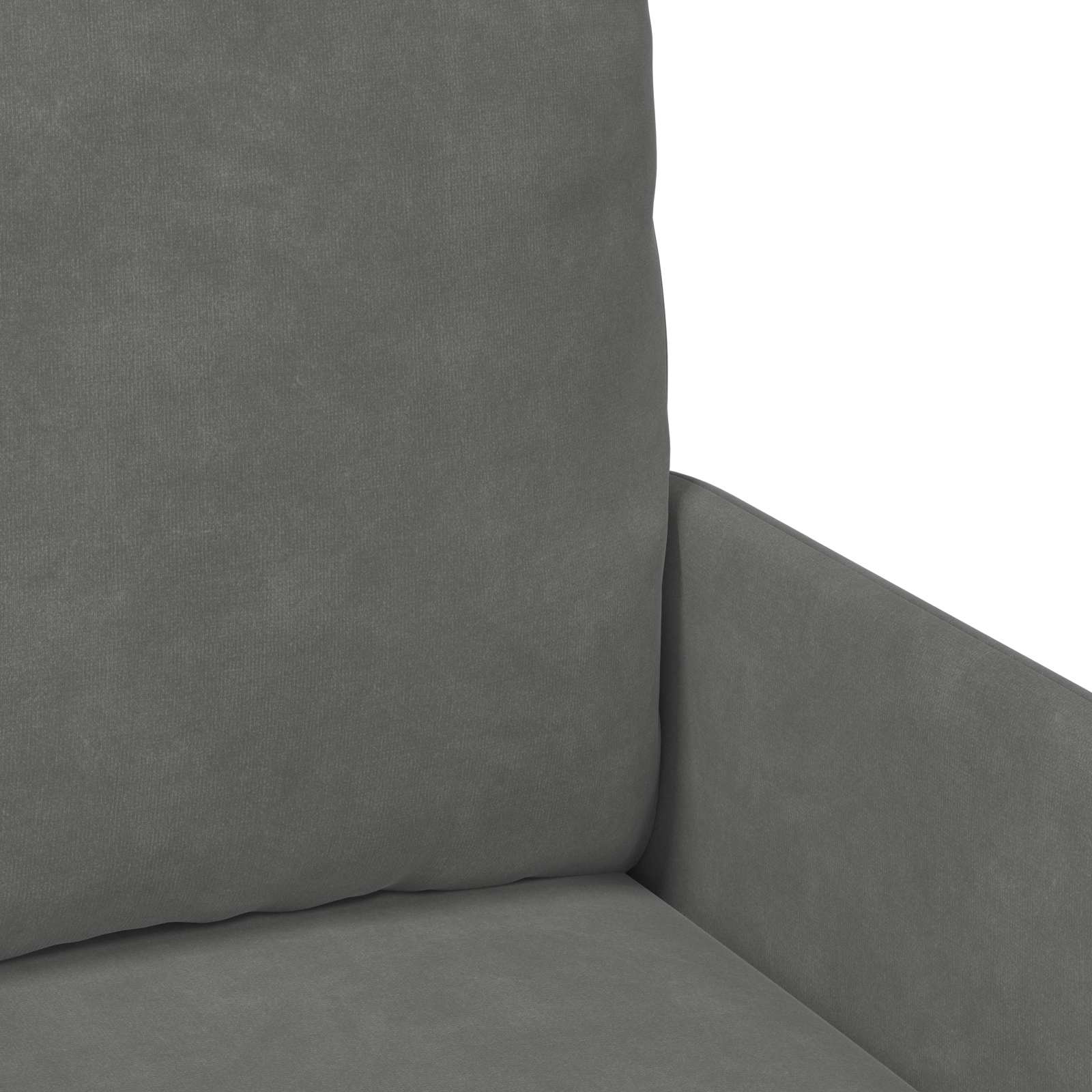 Ensembles de canapés 3 pcs Gris foncé 115 x 56 x 80 cm - XIOS