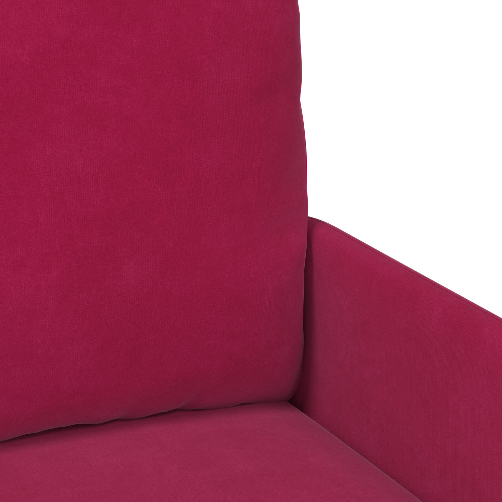 Ensembles de canapés 3 pcs Bordeaux 115 x 56 x 80 cm - XIOS