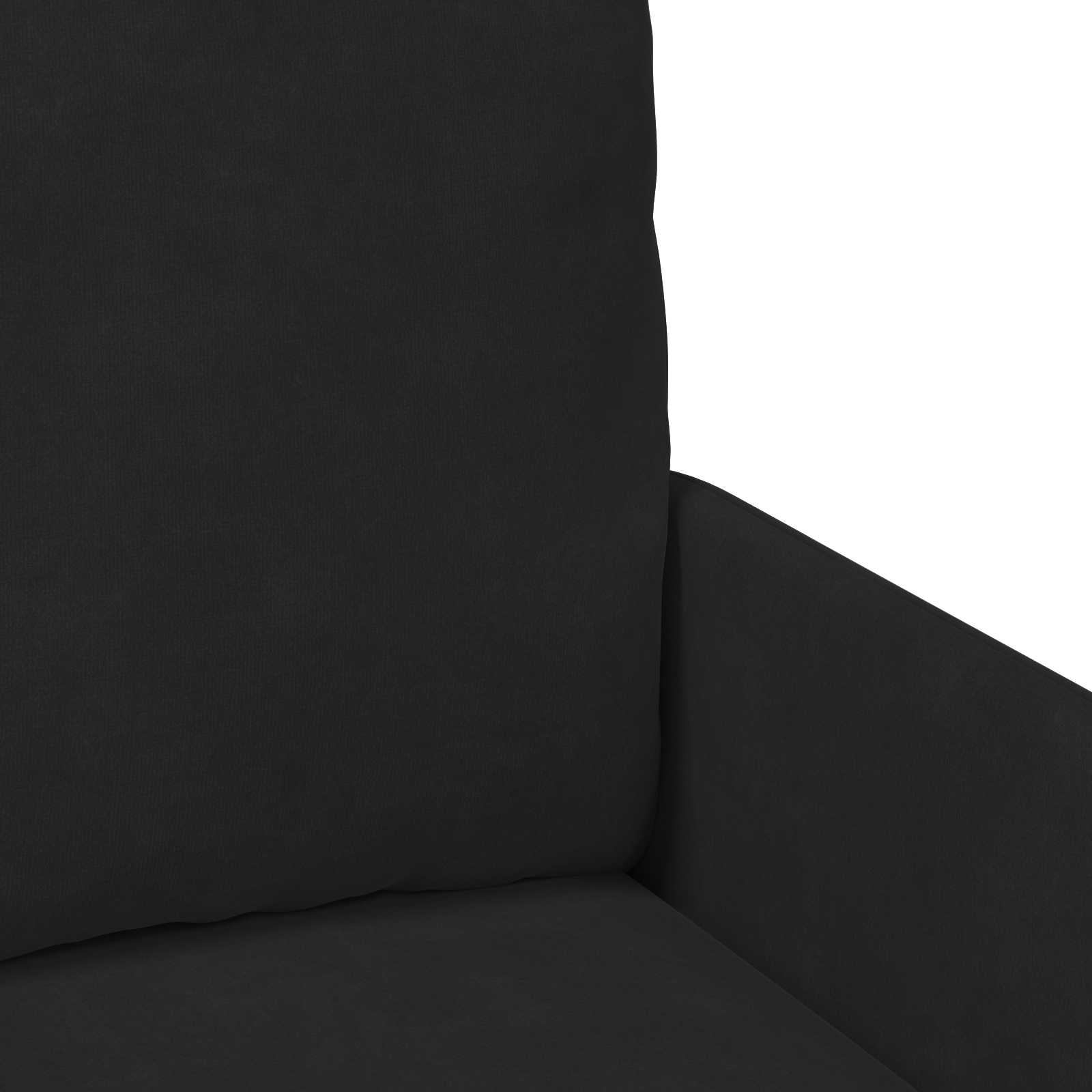Ensembles de canapés 3 pcs Noir 115 x 56 x 80 cm Contreplaqué - XIOS