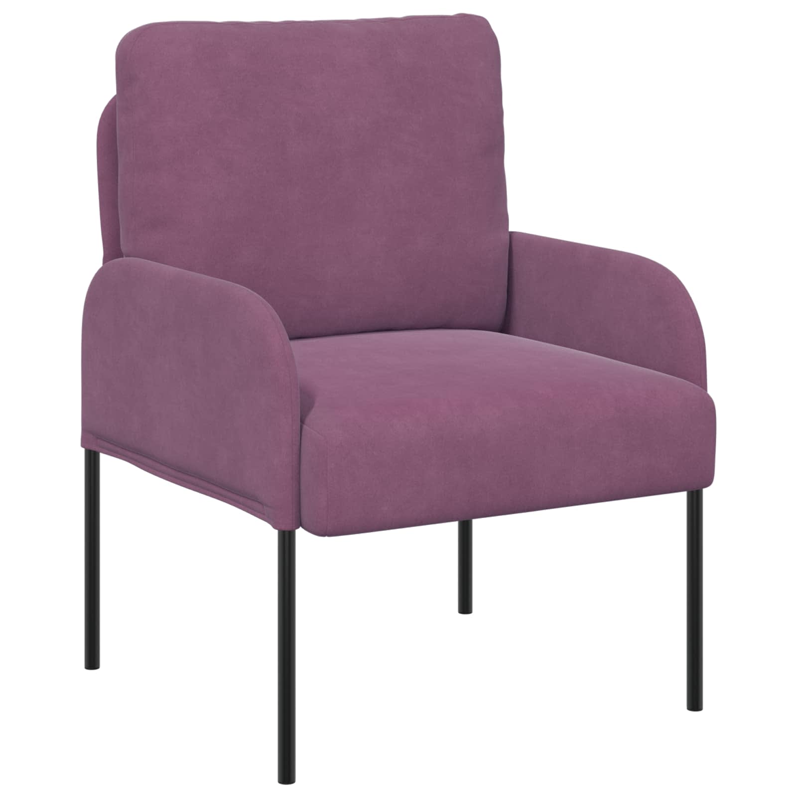 Ensembles de canapés 3 pcs Violet 115 x 56 x 80 cm Contreplaqué - XIOS