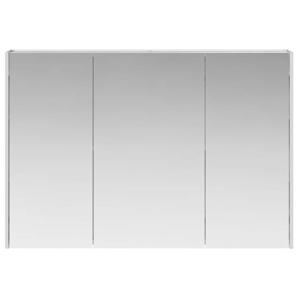 Armoire Miroir de Salle de Bain Gris Sonoma