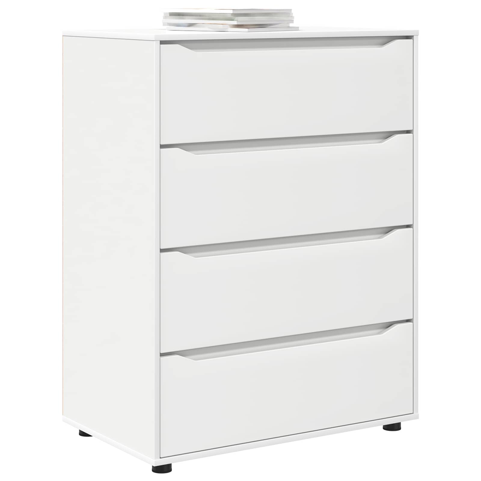 Armoires de rangement 80 x 48 x 105 cm Bois d'ingénierie Blanc
