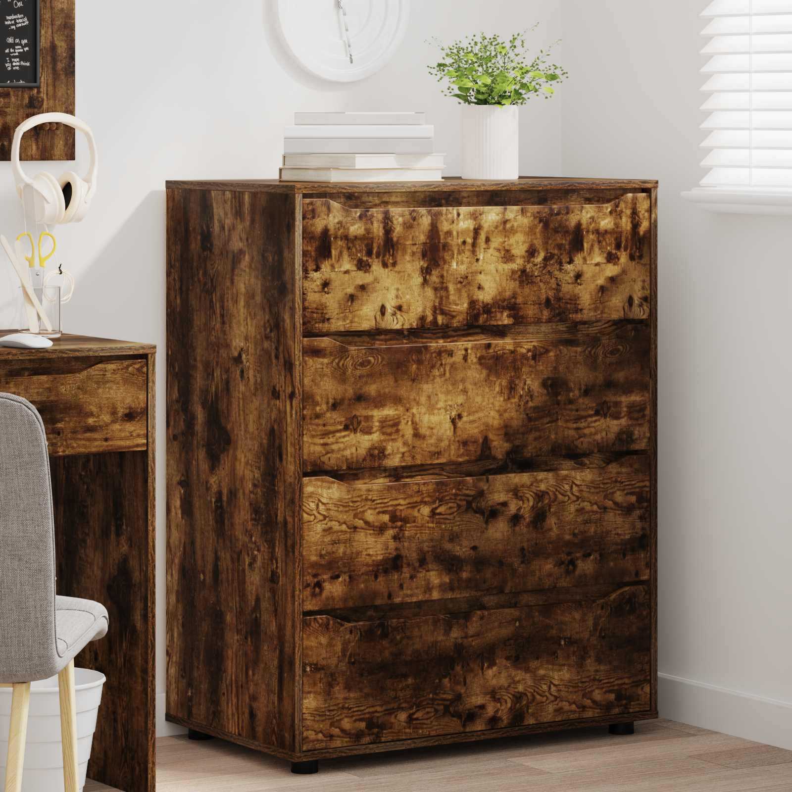 Armoires de rangement 80 x 48 x 105 cm Bois d'ingénierie