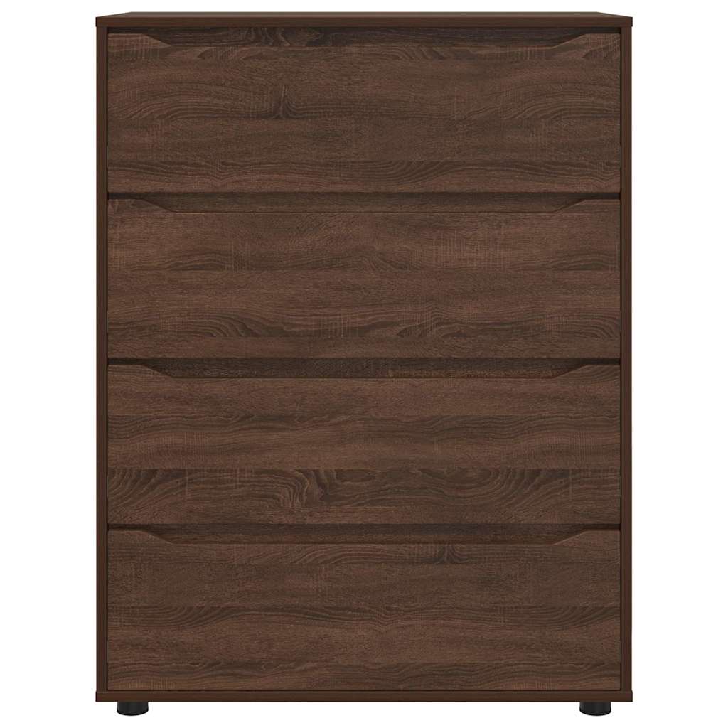 Armoires de rangement 2 pcs Chêne brun 80 x 48 x 105 cm - XIOS