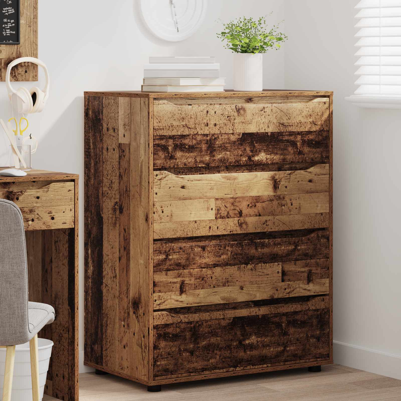 Armoires de rangement 80 x 48 x 105 cm Bois d'ingénierie