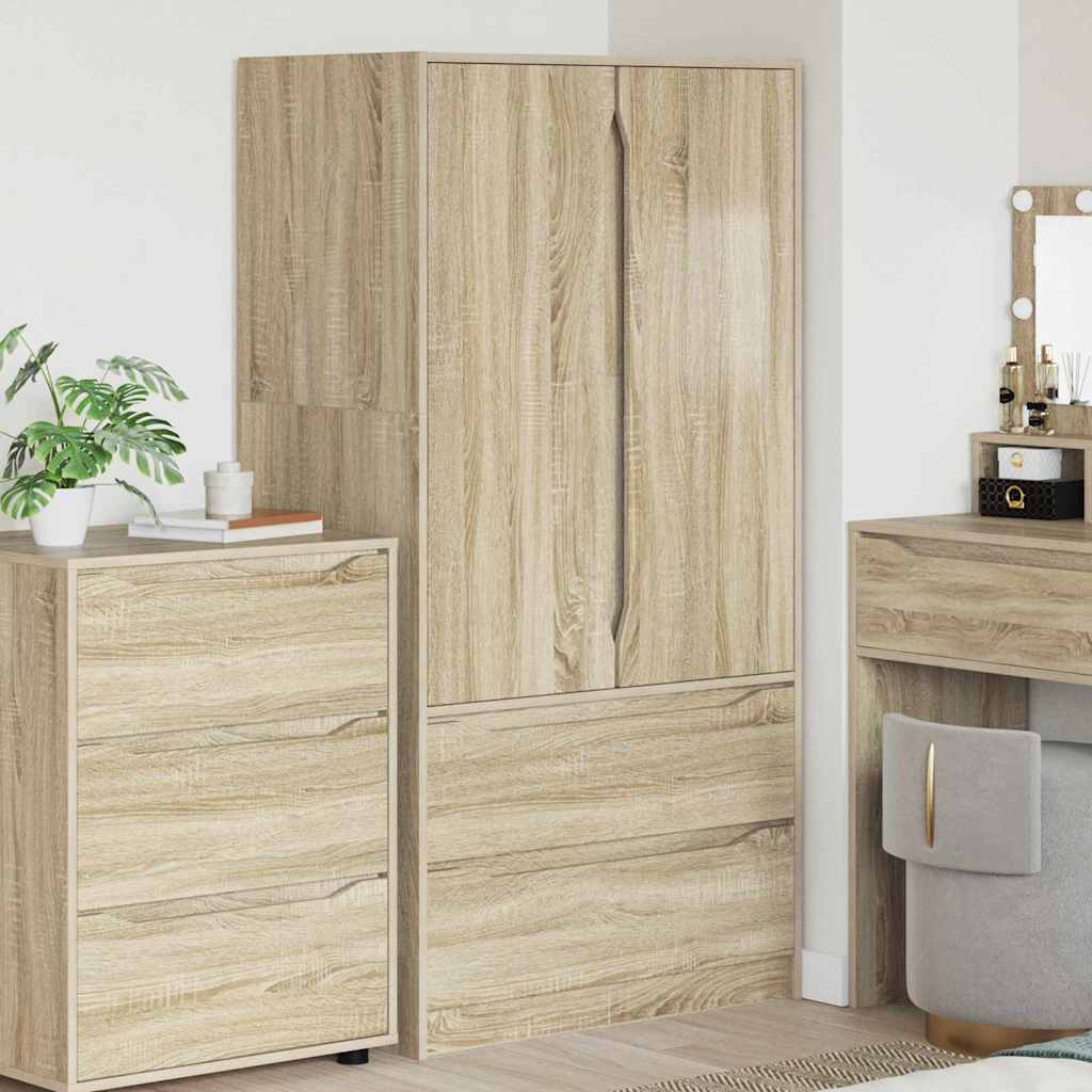 Armoire Chêne Sonoma 79,5 x 49 x 156 cm Bois d’ingénierie - XIOS