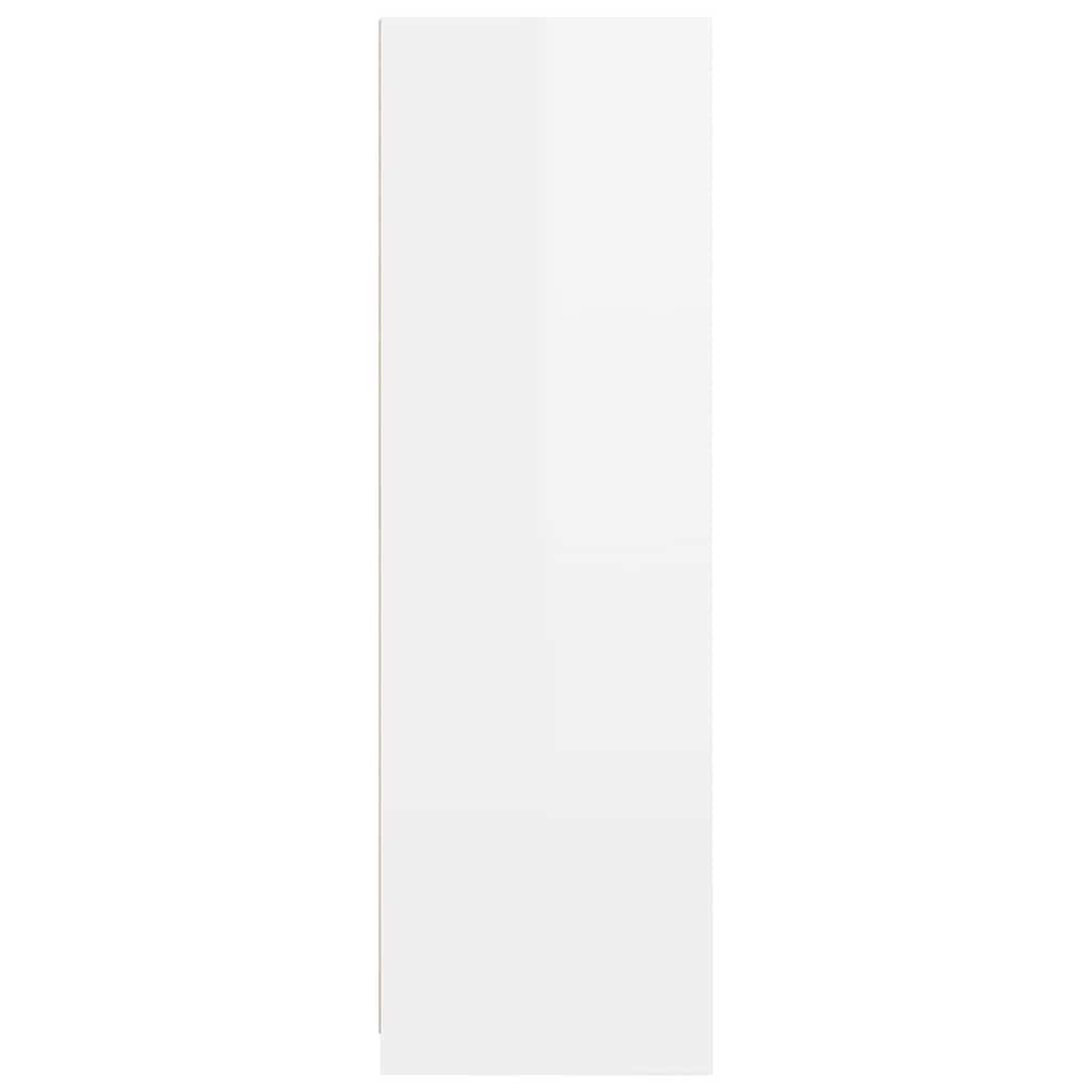 Armoire Blanc Brillant 79,5 x 49 x 156 cm Bois d’ingénierie - XIOS