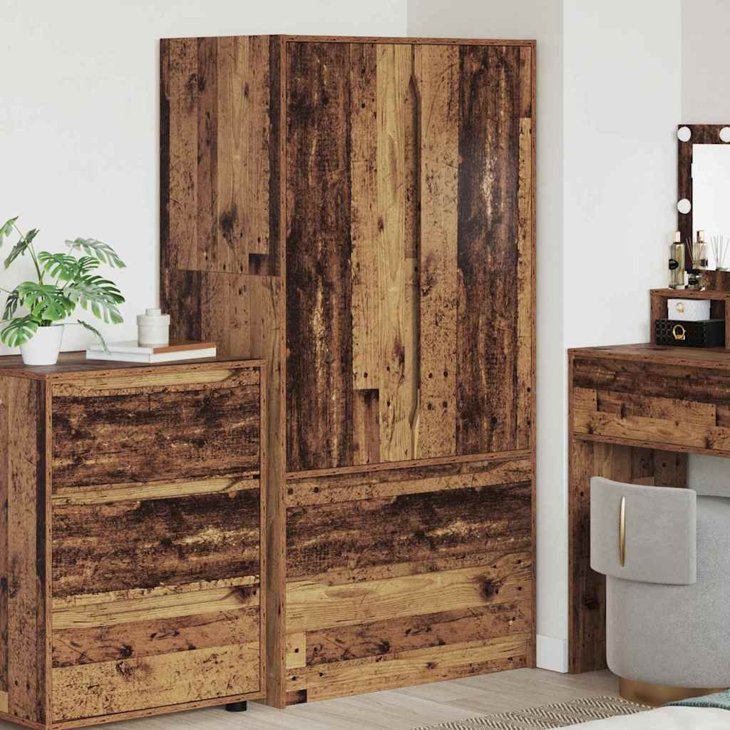 Armoire Bois ancien 79,5 x 49 x 156 cm Bois d’ingénierie - XIOS