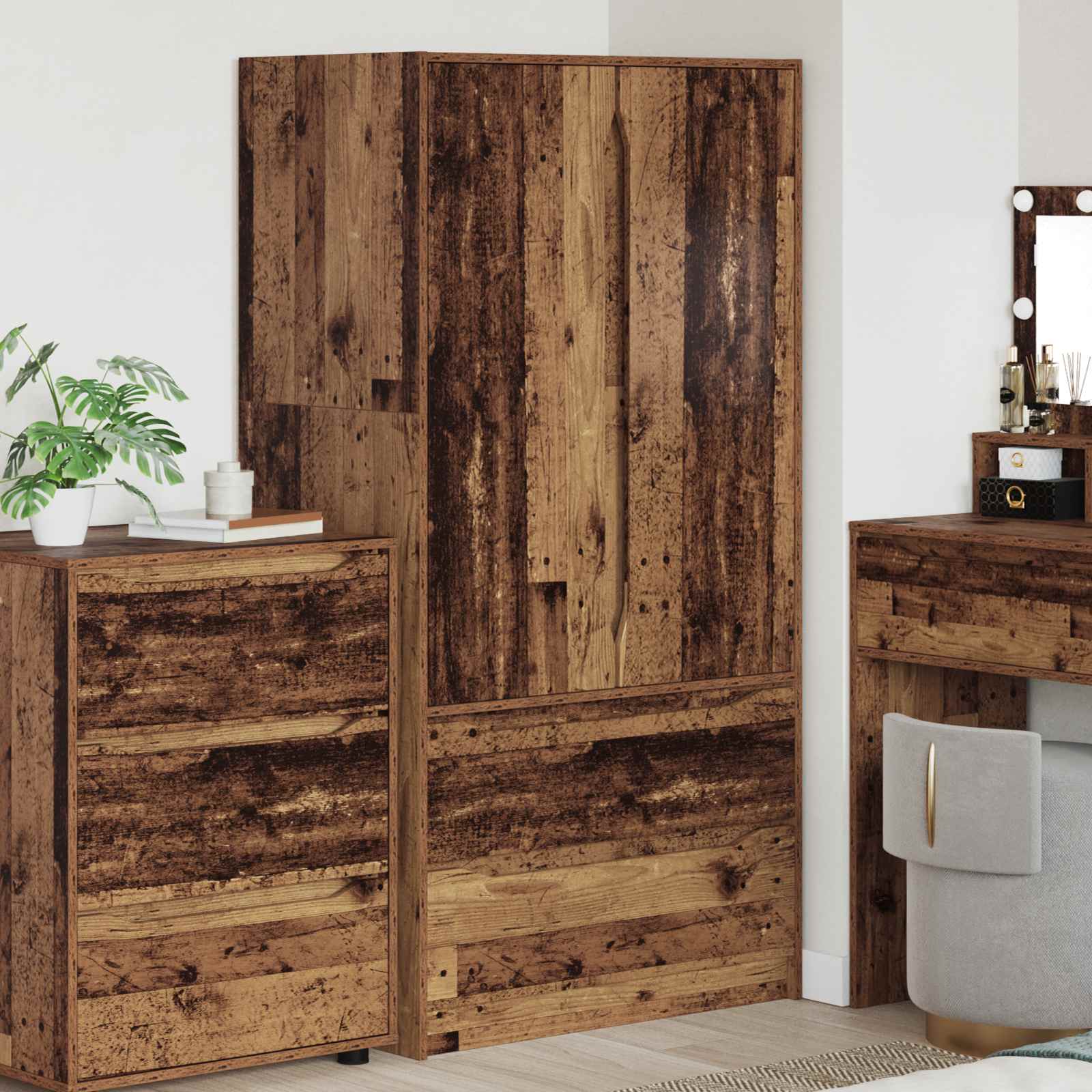 Armoire Bois ancien 79,5 x 49 x 156 cm Bois d’ingénierie
