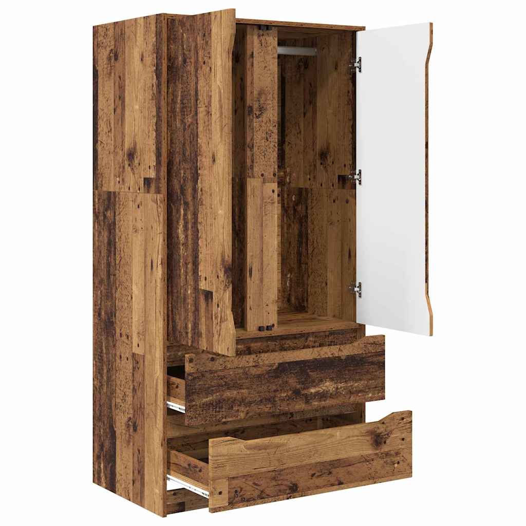 Armoire Bois ancien 79,5 x 49 x 156 cm Bois d’ingénierie - XIOS