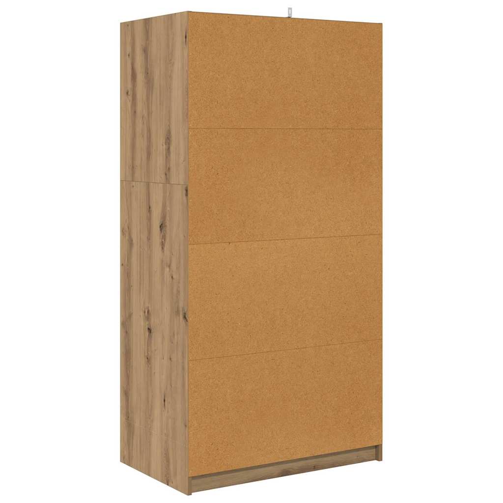 Armoire Chêne Artisanal 79,5 x 49 x 156 cm Bois d’ingénierie - XIOS
