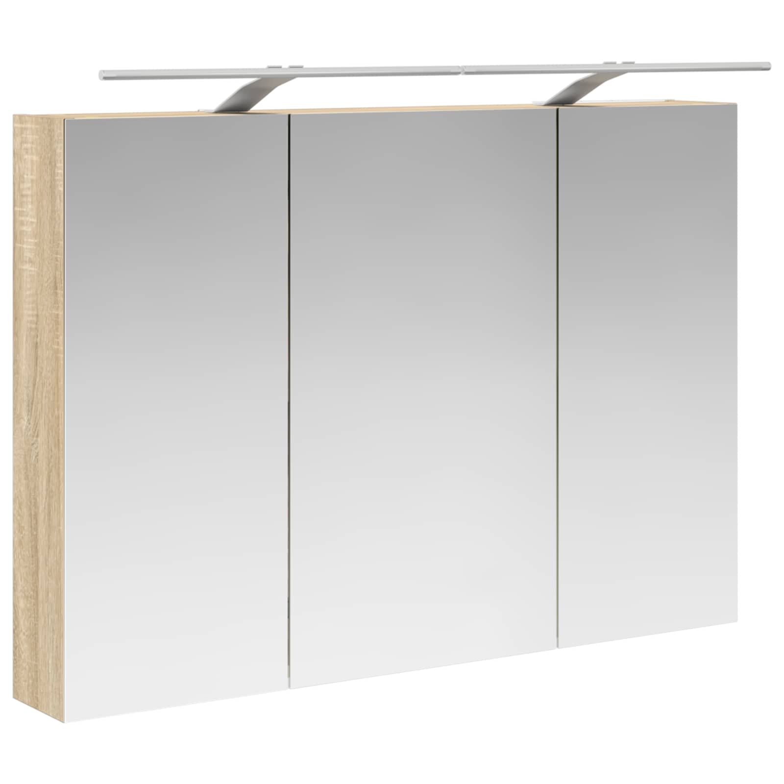 Ensemble d'armoire de salle de bain 4 pcs Chêne Sonoma - XIOS