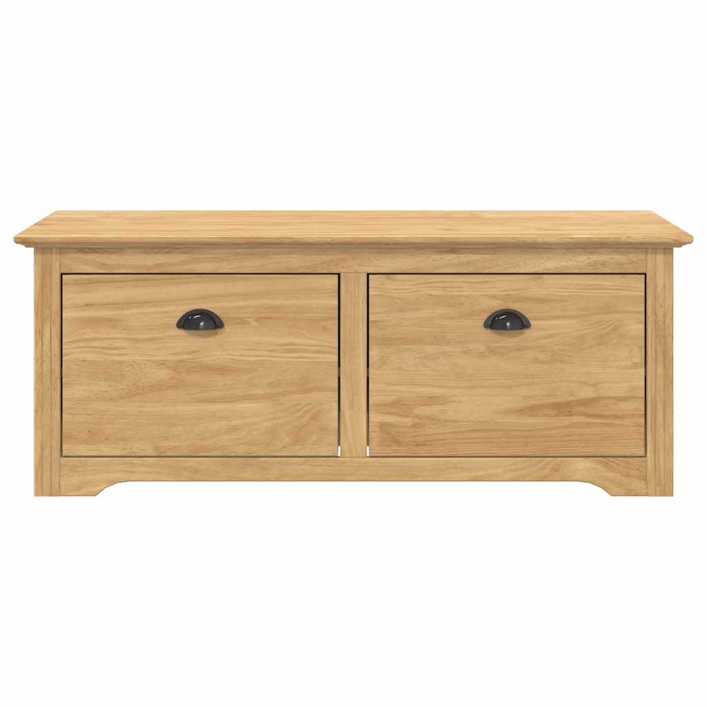 Banc de couloir avec tiroir BODO Marron miel 118 x 40 x 50 cm - XIOS
