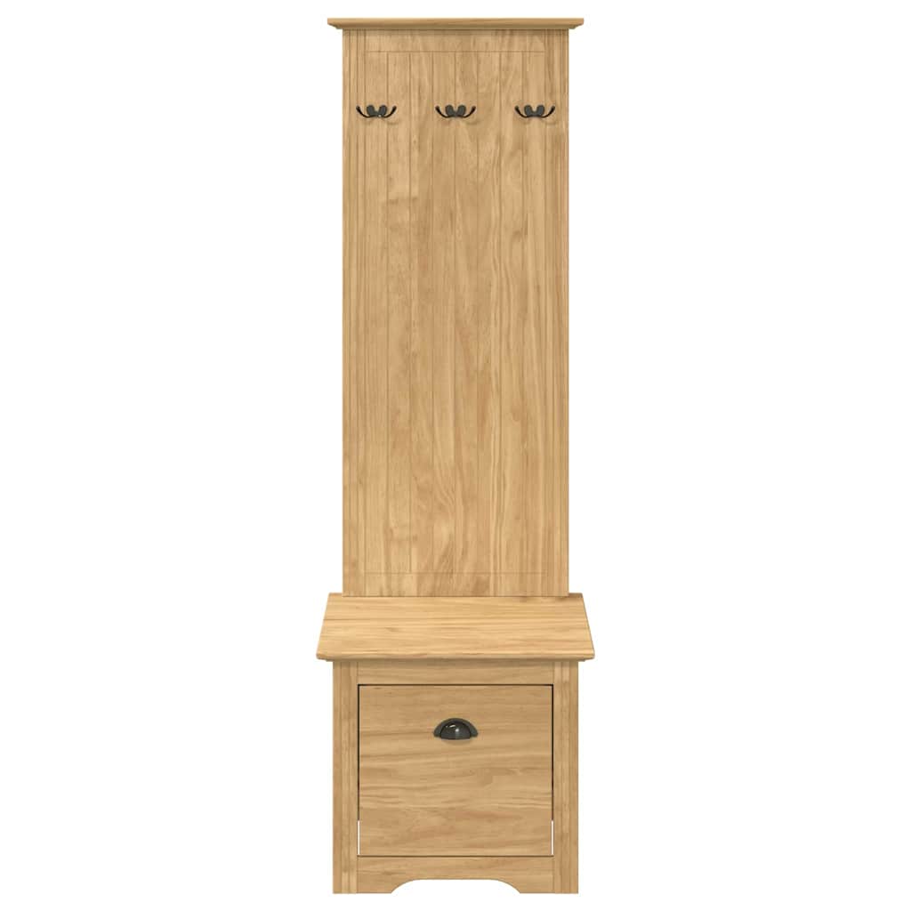 Meuble de couloir BODO Marron miel 50 x 40 x 156,7 cm - XIOS