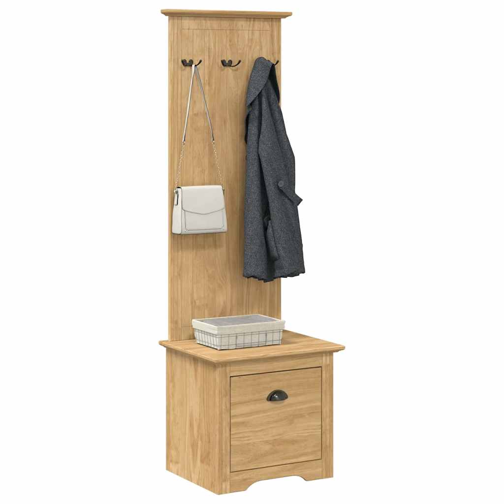 Meuble de couloir BODO Marron miel 50 x 40 x 156,7 cm - XIOS
