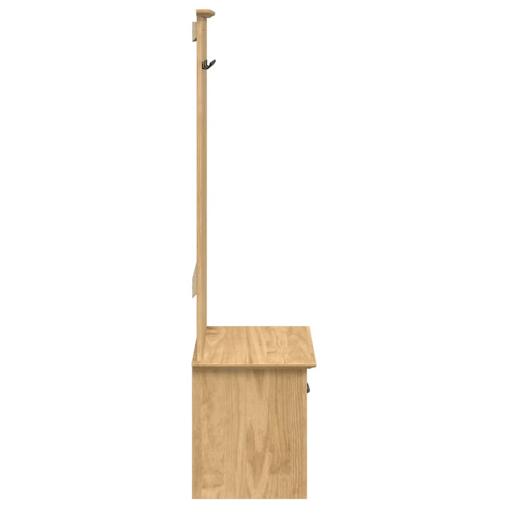 Meuble de couloir BODO Marron miel 50 x 40 x 156,7 cm - XIOS