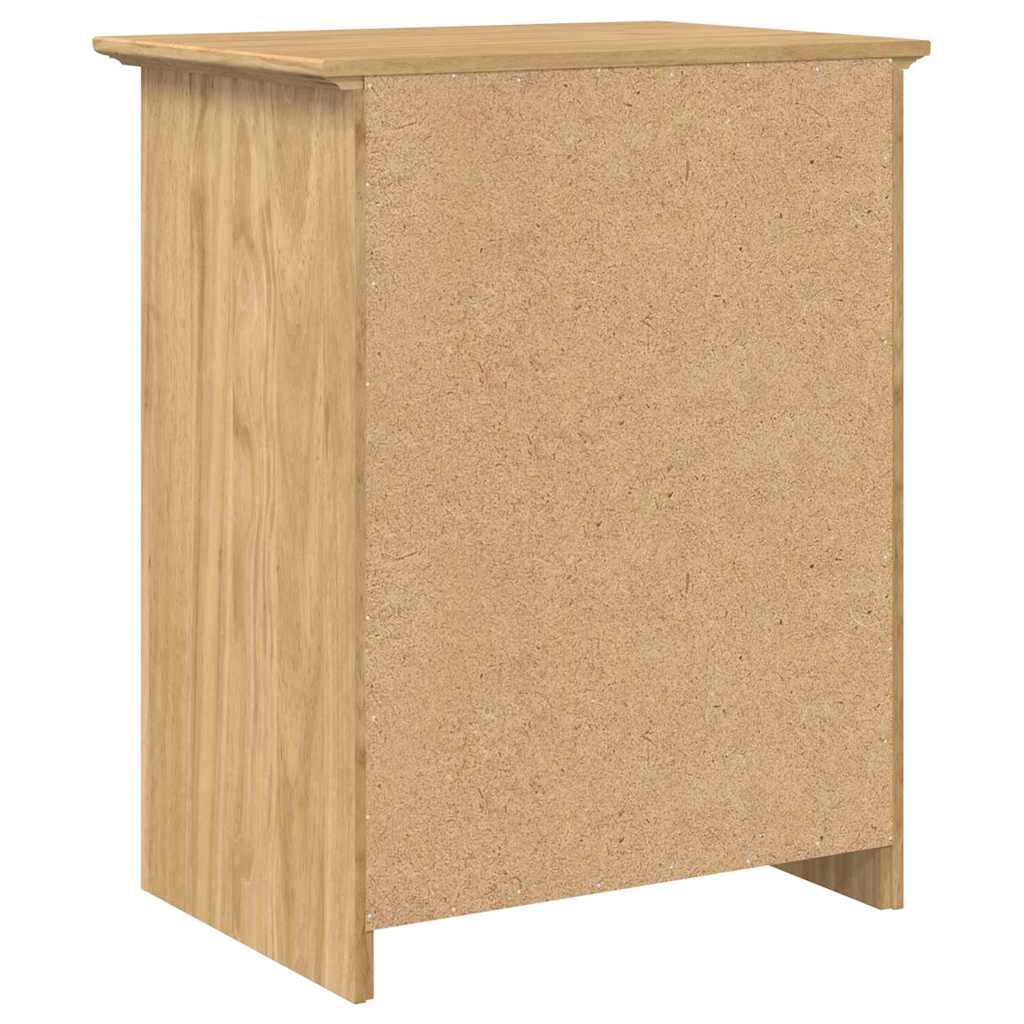 Cabinet de chevet BODO Marron miel 53 x 38,5 x 67 cm - XIOS