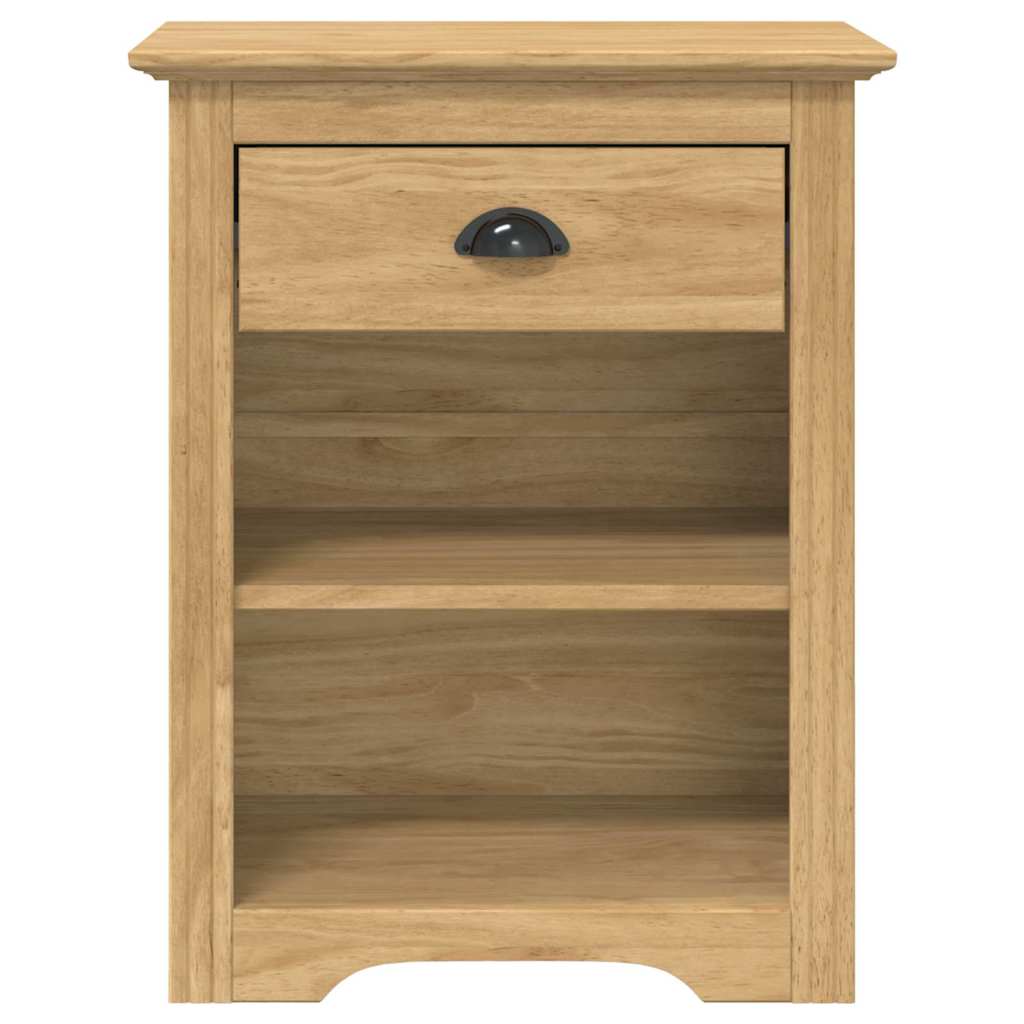 Cabinet de chevet BODO Marron miel 53 x 38,5 x 67 cm - XIOS