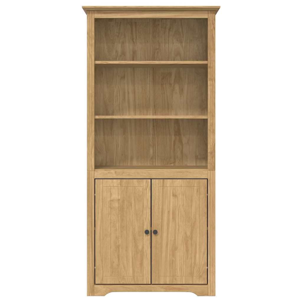 Bibliothèque BODO Marron miel 82 x 40 x 173 cm - XIOS