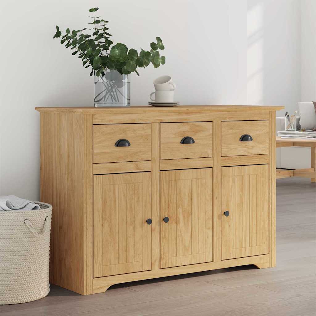 Buffet BODO Marron miel 115,5 x 44 x 80 cm Bois d'ingénierie - XIOS