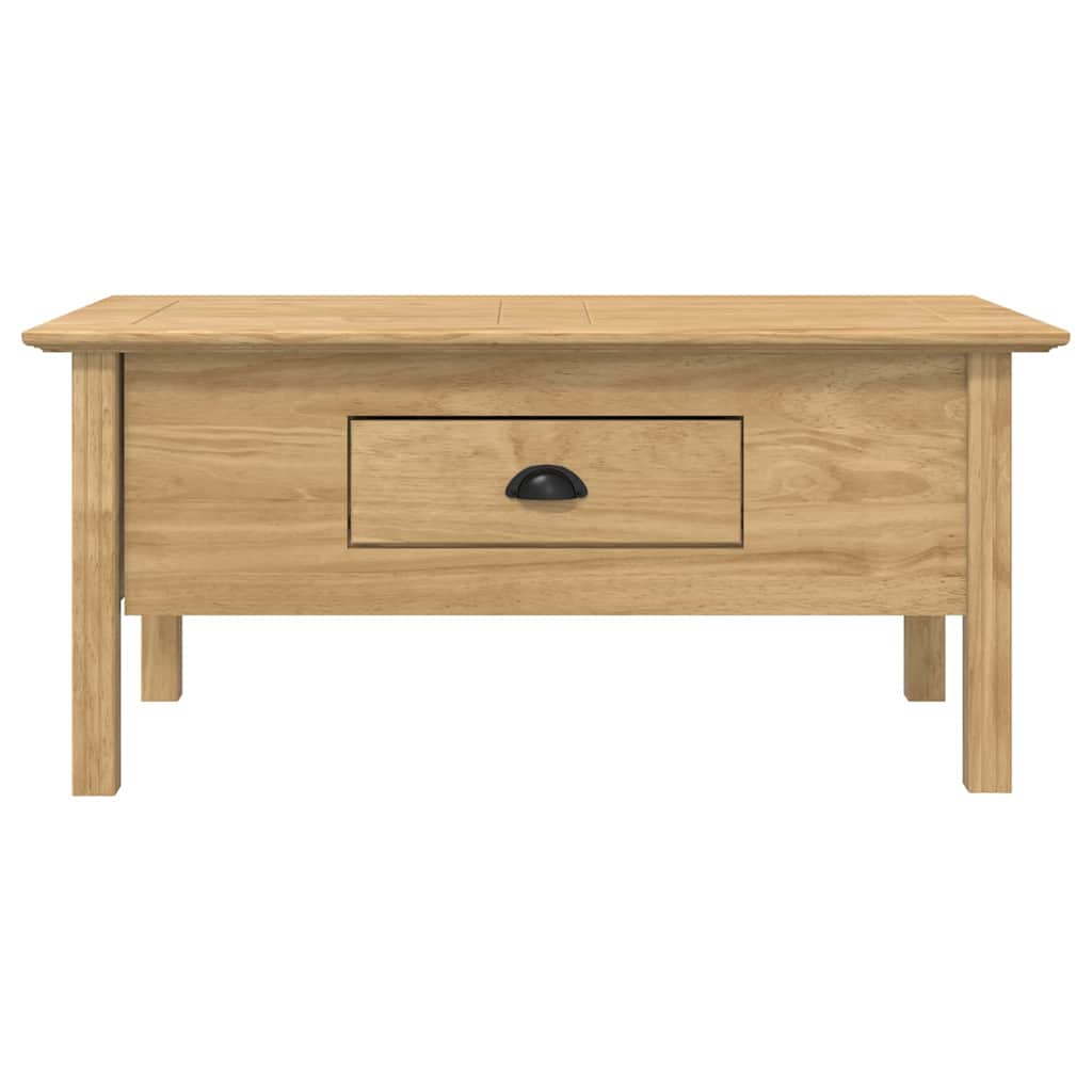 Table basse avec tiroir BODO Marron miel 100 x 55 x 45,8 cm - XIOS