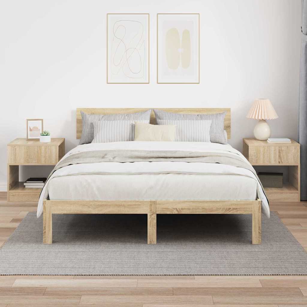 Table d'appoint 2 pcs Chêne Sonoma 40,5 x 40 x 45 cm - XIOS