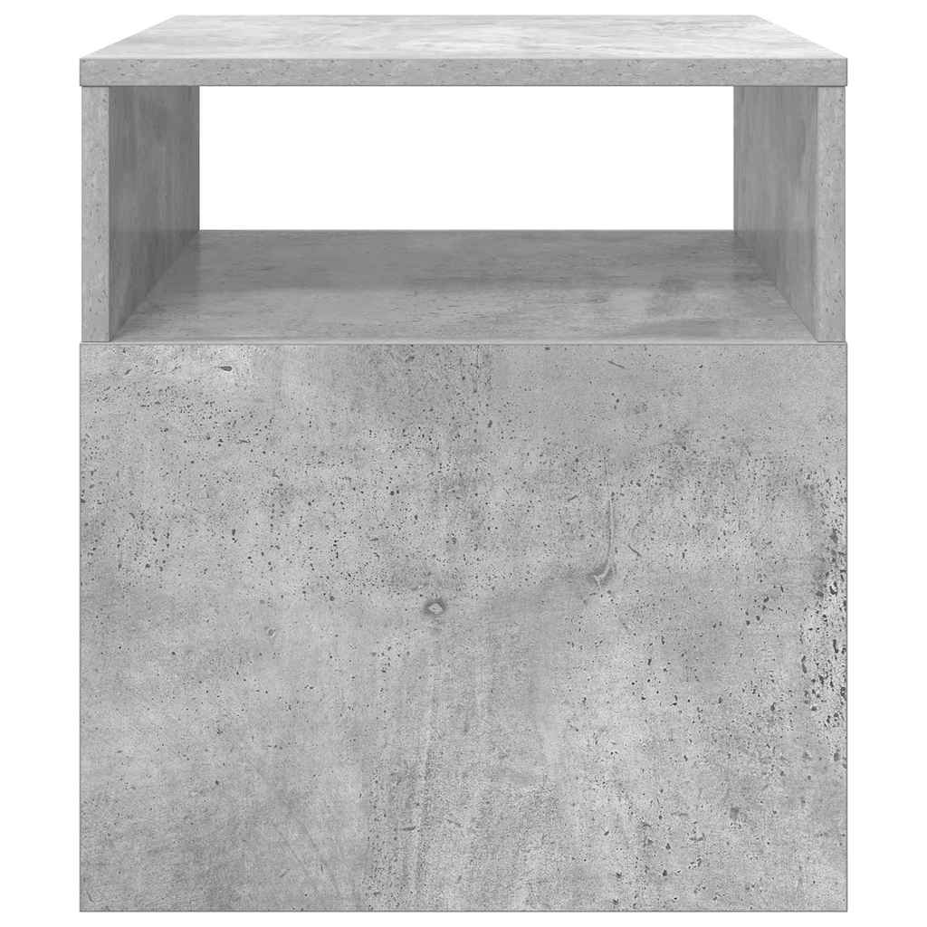 Table d'appoint 2 pcs Gris béton 40,5 x 40 x 45 cm - XIOS