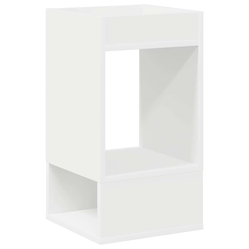 Table d'appoint 2 pcs Blanc 30 x 30 x 56 cm Bois d'ingénierie - XIOS