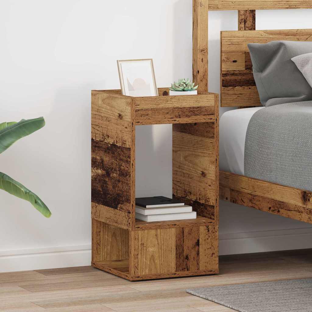 Table d'appoint 2 pcs Bois ancien 30 x 30 x 56 cm - XIOS