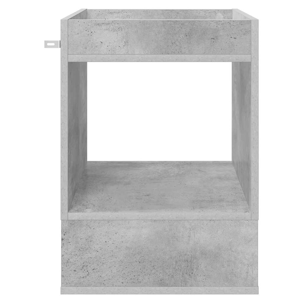 Table d'appoint Gris béton 40 x 40 x 56 cm Bois d'ingénierie - XIOS