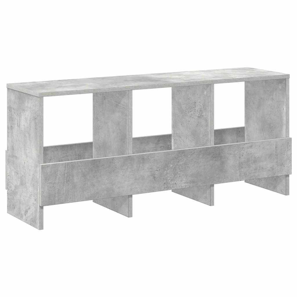 Étagère à magazines Gris béton 102 x 30 x 45 cm - XIOS