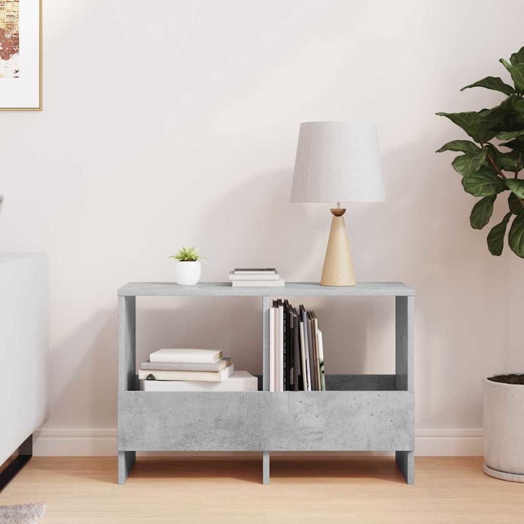 Étagère à magazines Gris béton 68,5 x 30 x 45 cm - XIOS