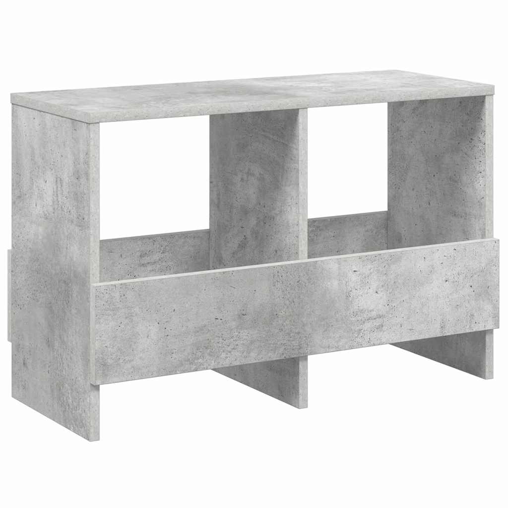 Étagère à magazines Gris béton 68,5 x 30 x 45 cm - XIOS