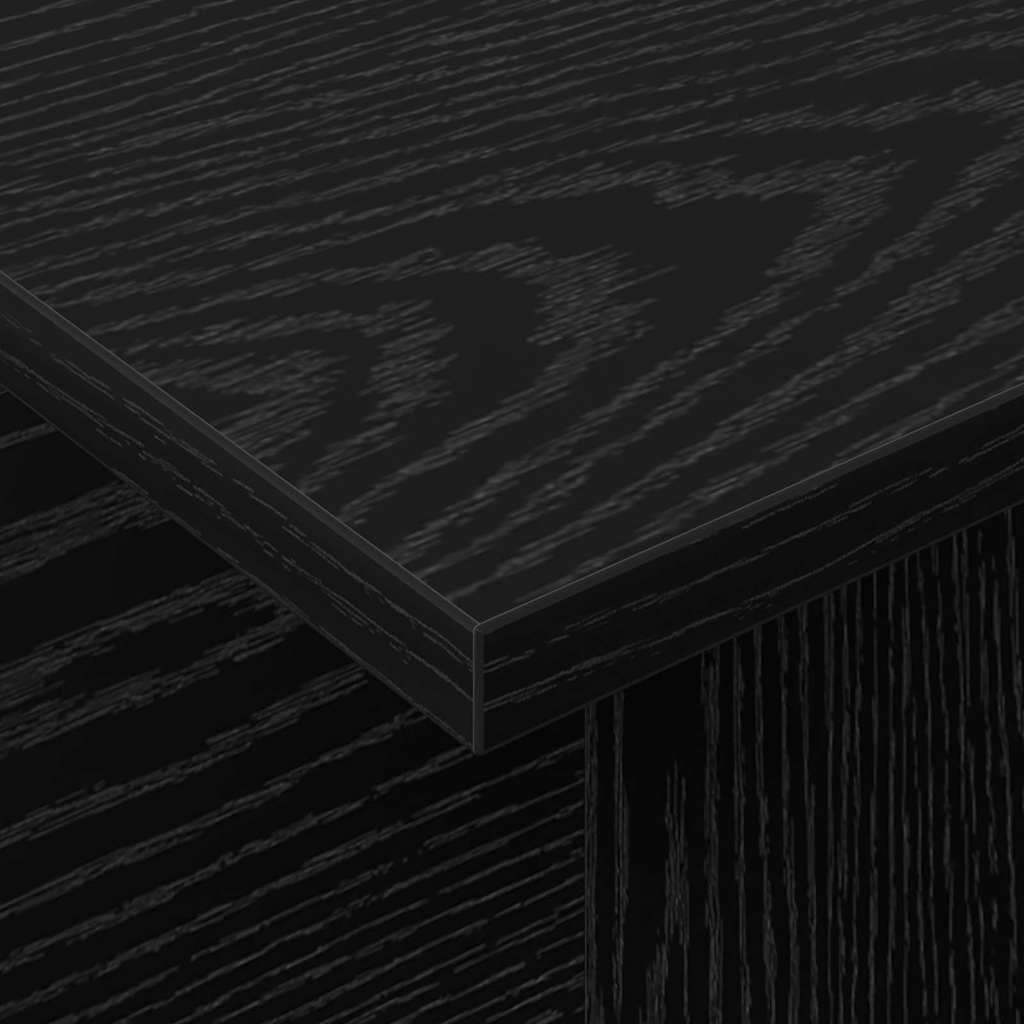 Meuble TV Chêne noir 102 x 35 x 45 cm Bois d'ingénierie - XIOS