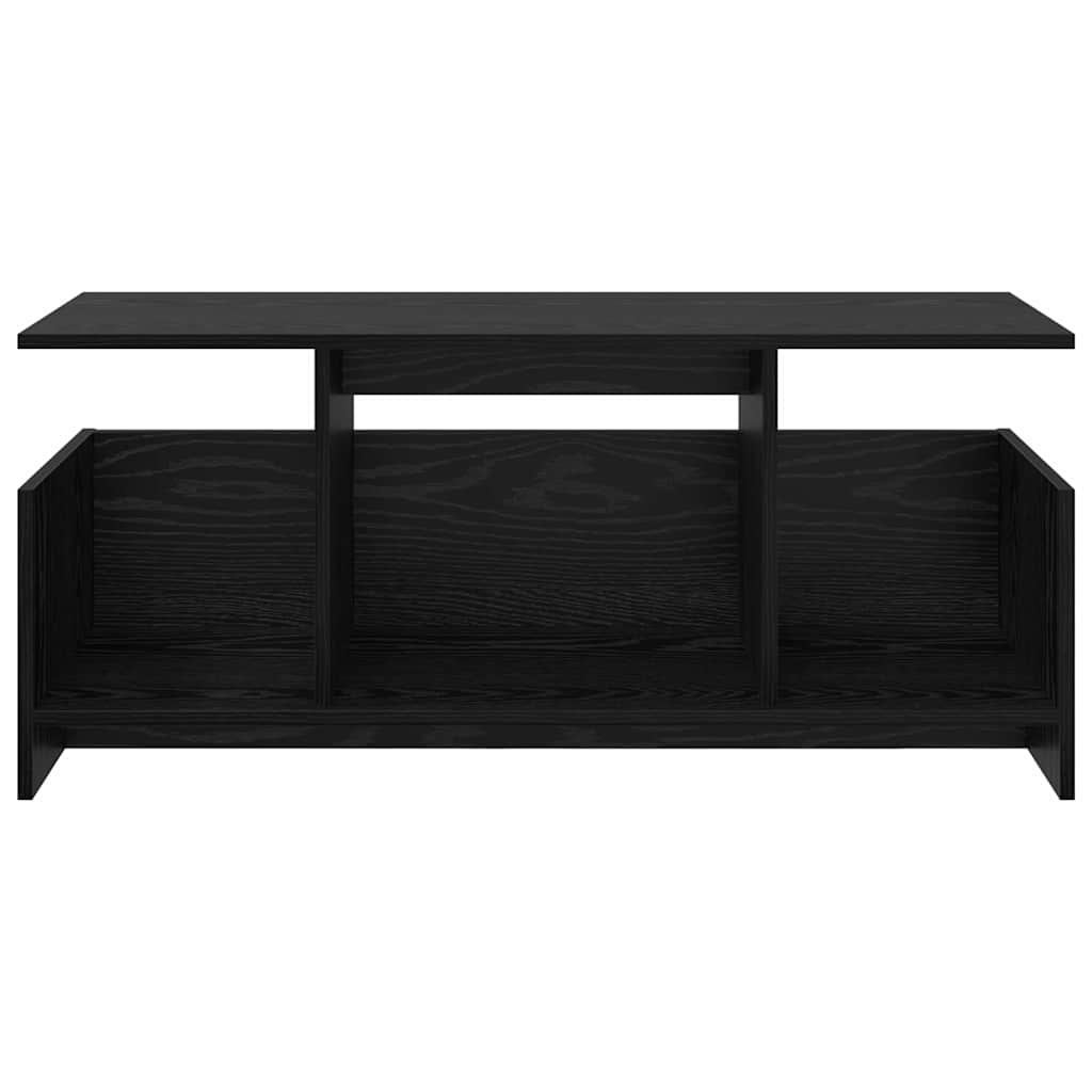 Meuble TV Chêne noir 102 x 35 x 45 cm Bois d'ingénierie - XIOS