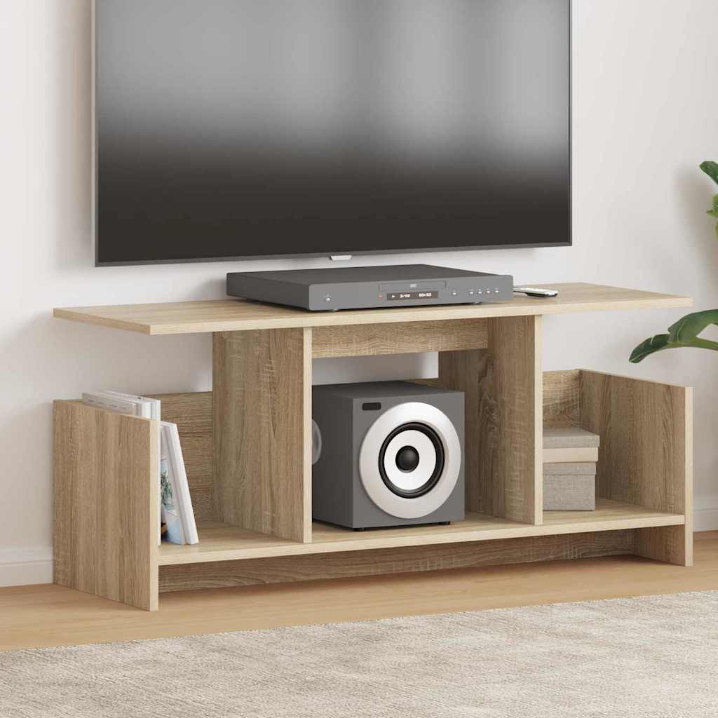Meuble TV Chêne Sonoma 102 x 35 x 45 cm Bois d'ingénierie - XIOS
