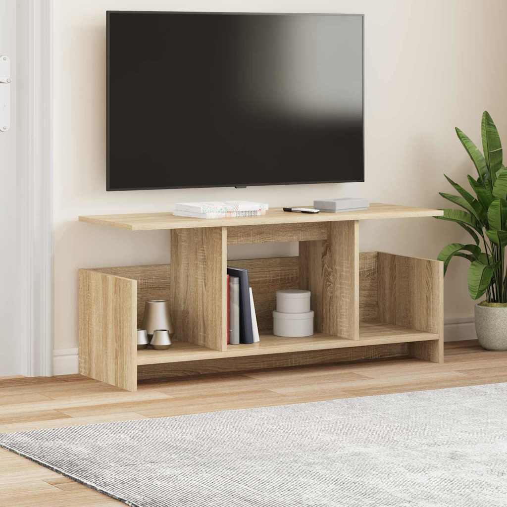 Meuble TV Chêne Sonoma 102 x 35 x 45 cm Bois d'ingénierie - XIOS