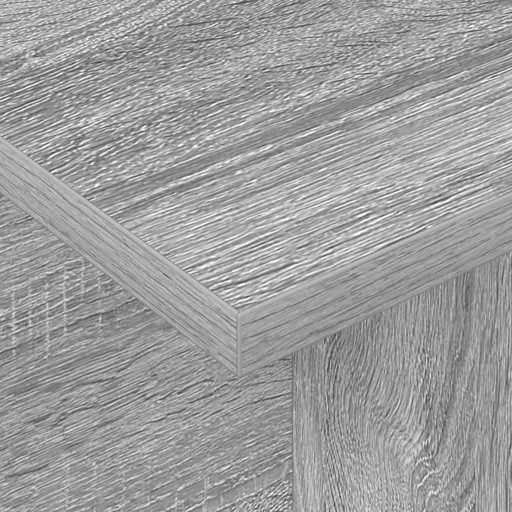 Meuble TV Gris Sonoma 102 x 35 x 45 cm Bois d'ingénierie - XIOS