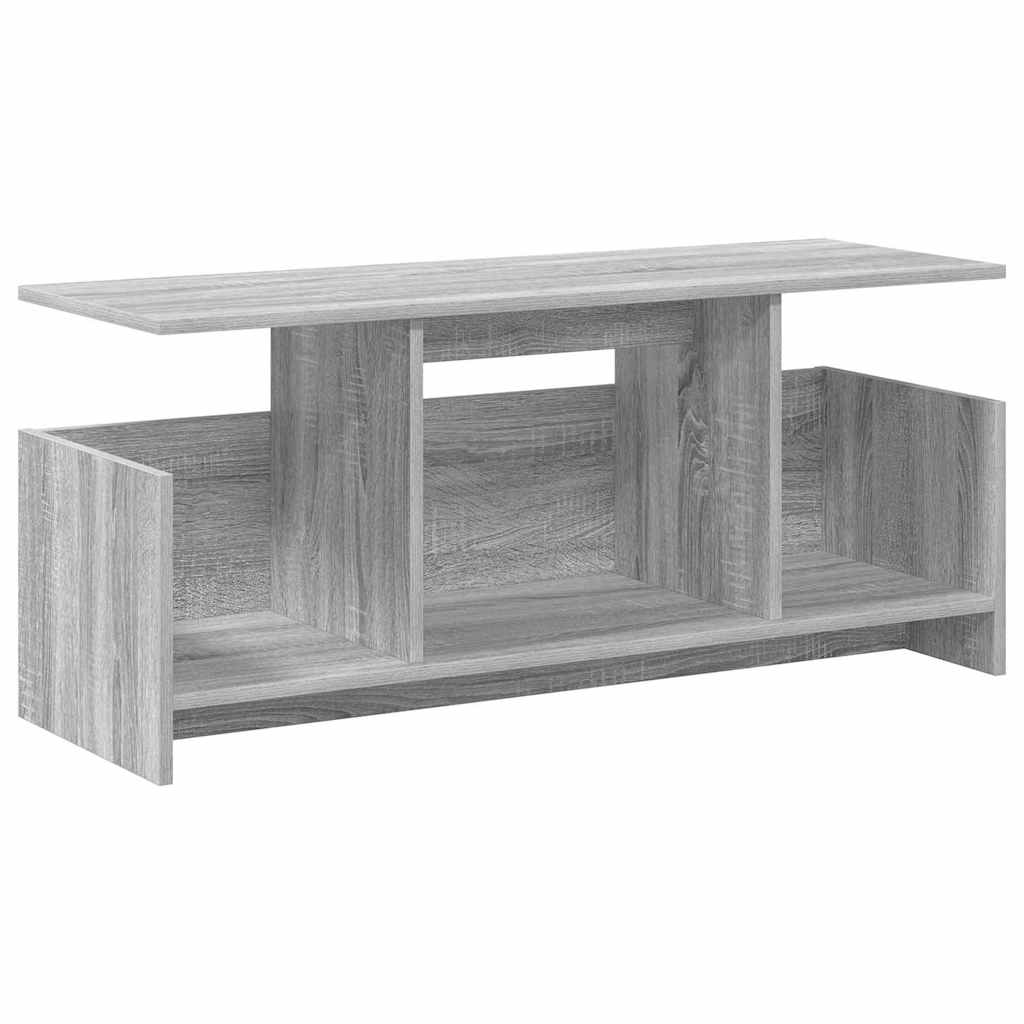 Meuble TV Gris Sonoma 102 x 35 x 45 cm Bois d'ingénierie - XIOS