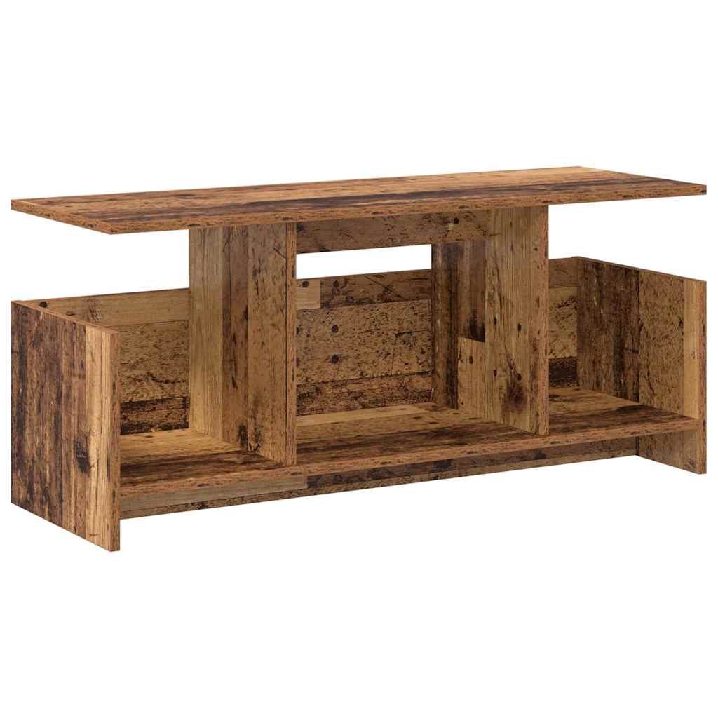 Meuble TV Bois ancien 102 x 35 x 45 cm Bois d'ingénierie - XIOS
