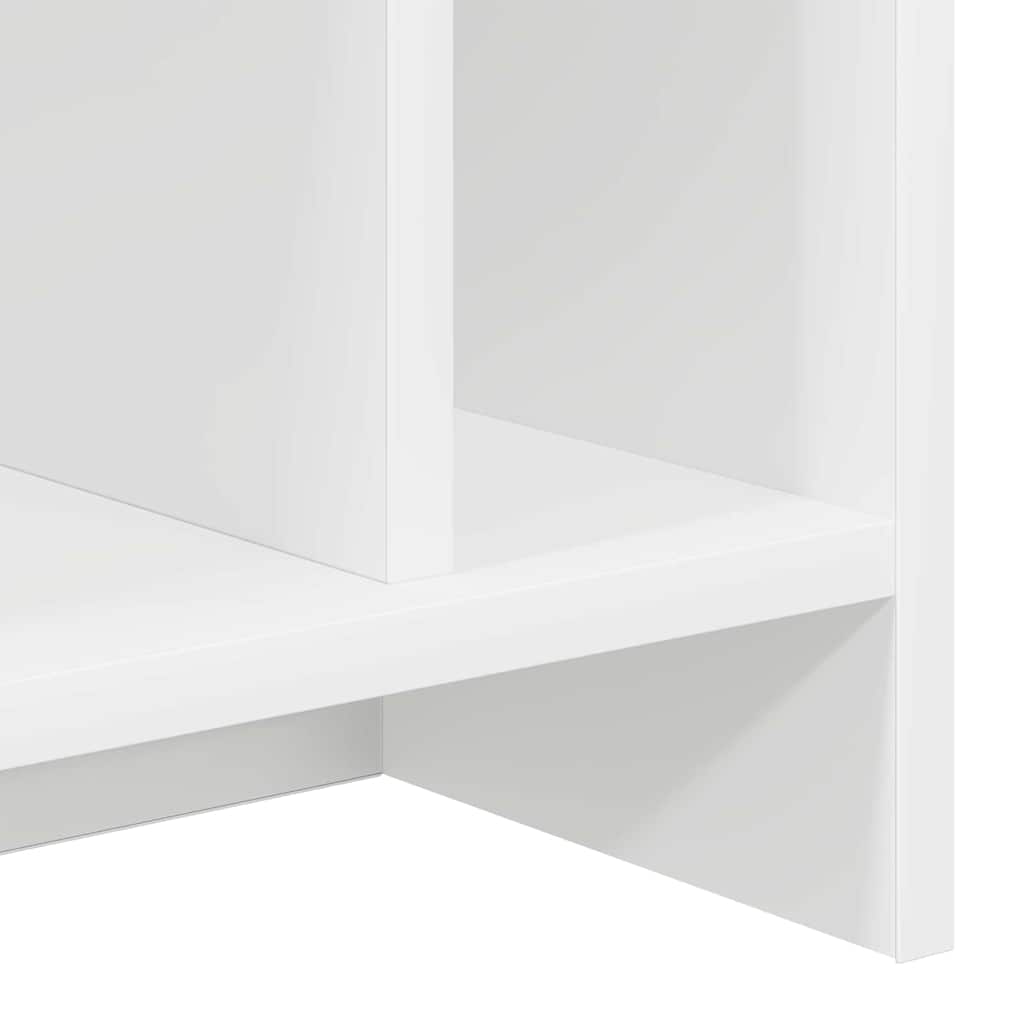Meuble TV Blanc 50 x 35 x 45 cm Bois d'ingénierie - XIOS