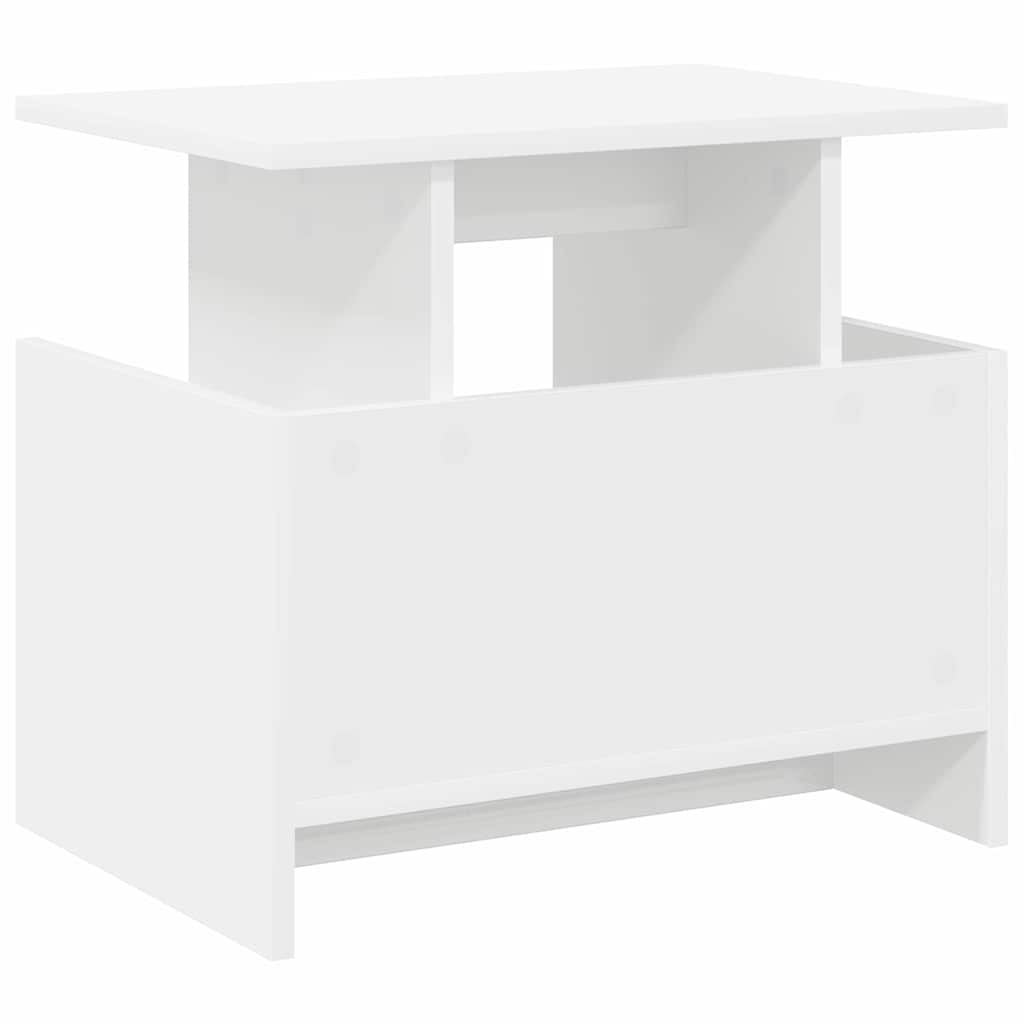 Meuble TV Blanc 50 x 35 x 45 cm Bois d'ingénierie - XIOS