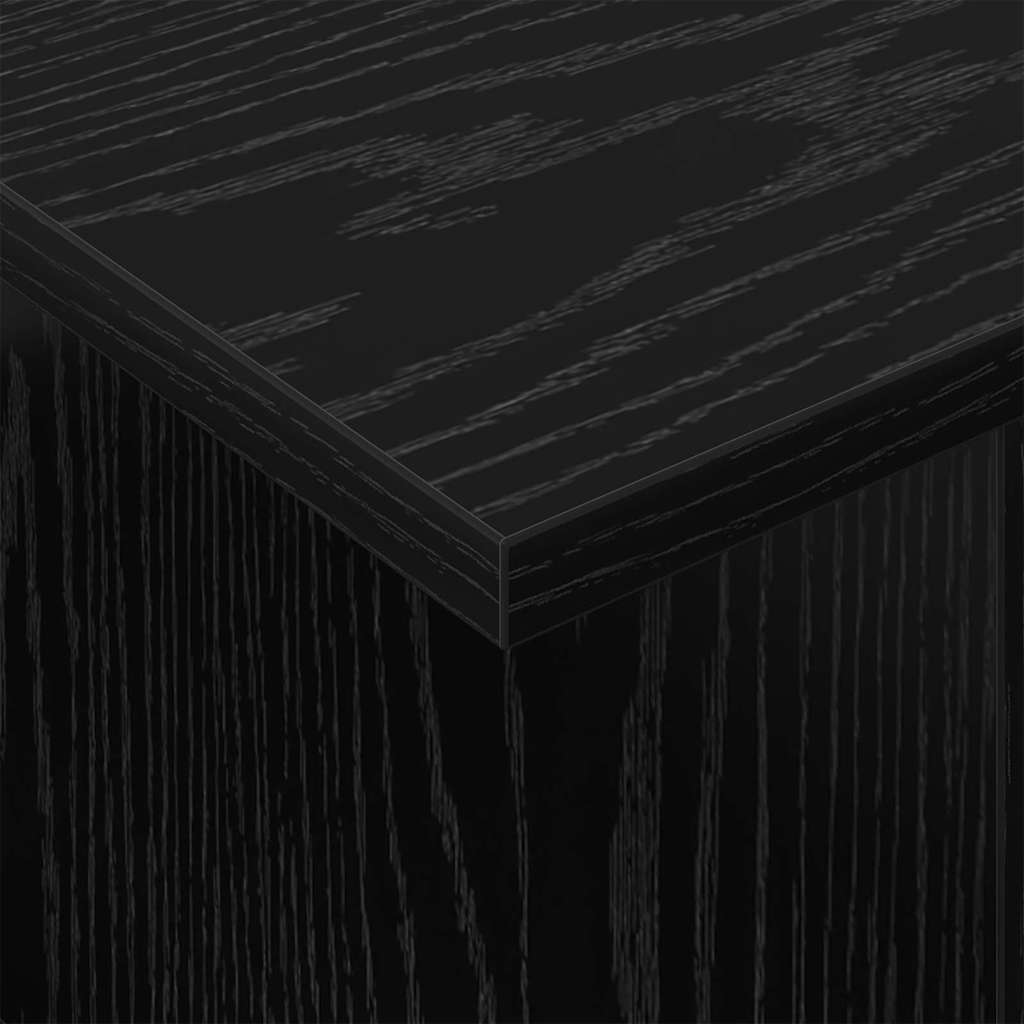 Meuble TV 2 pcs Chêne noir 50 x 35 x 45 cm Bois d'ingénierie - XIOS