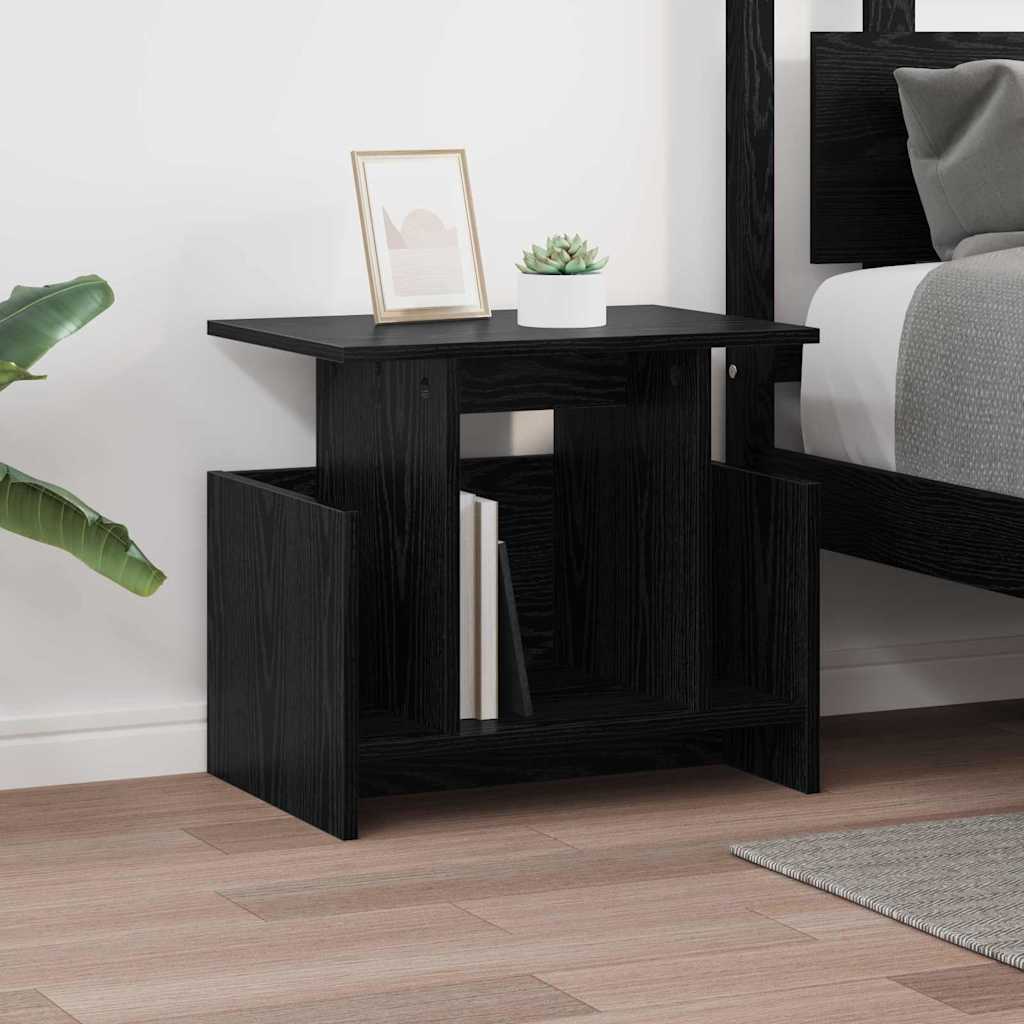 Meuble TV 2 pcs Chêne noir 50 x 35 x 45 cm Bois d'ingénierie - XIOS