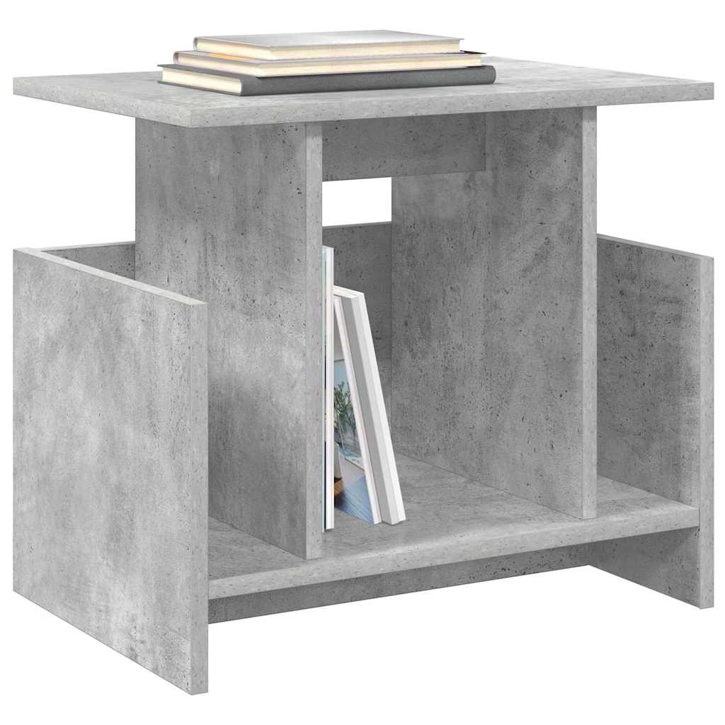 Meuble TV Gris béton 50 x 35 x 45 cm Bois d'ingénierie - XIOS