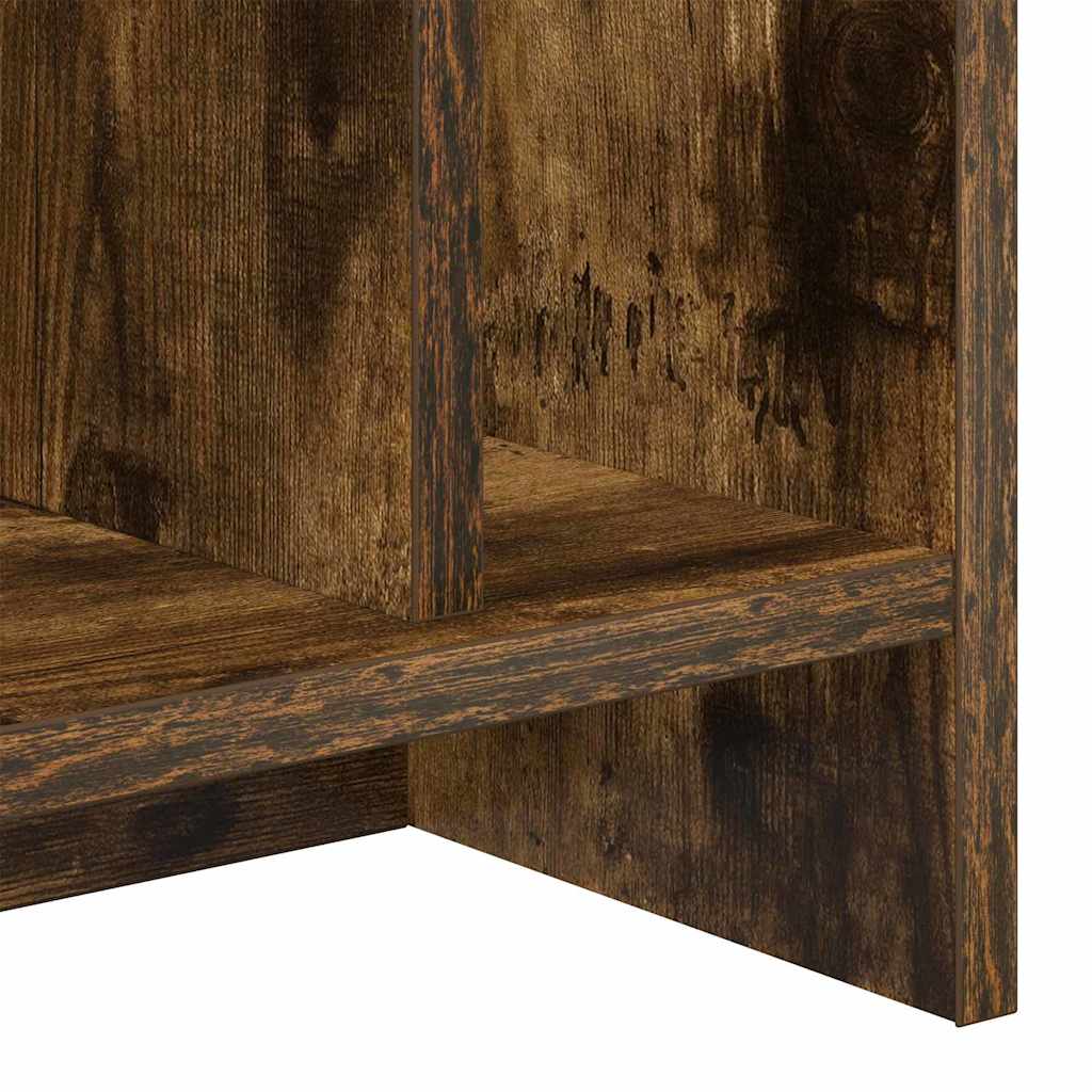 Meuble TV 2 pcs Chêne fumé 50 x 35 x 45 cm Bois d'ingénierie - XIOS